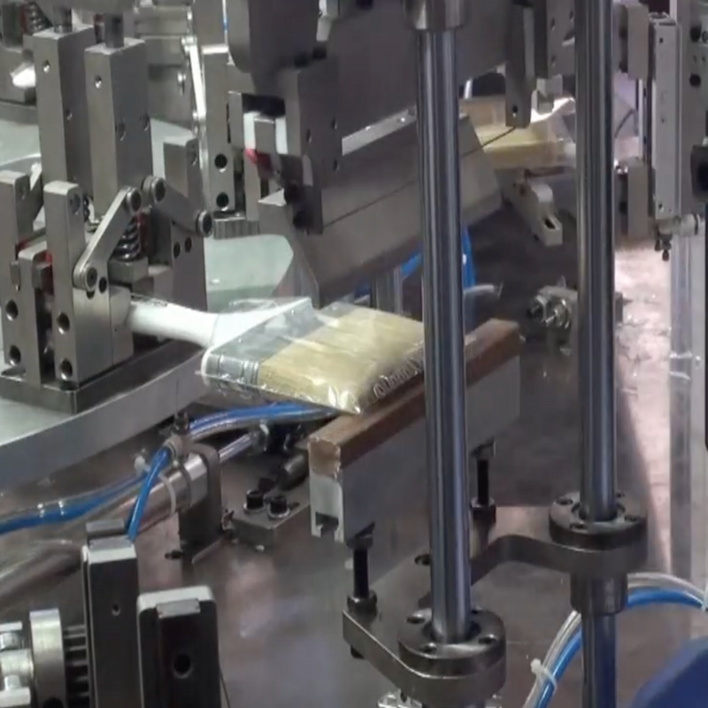 Máquina de embalagem de escovas Hengyu - selagem